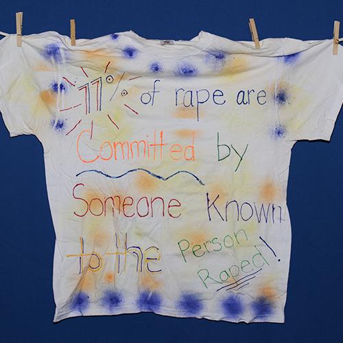 77% of rape are committed by someone known to the person raped!