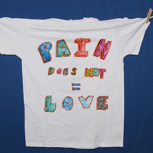 Pain does not = love