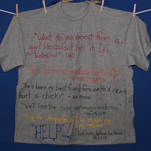 “What do you expect from a guy? He couldn’t help it. It’s biological.” – Dad. “He’s harmless – wouldn’t hurt a fly!” – The Investigator. “He’s been my best friend forever. He’d never hurt a chick!” – His friend. “We’ll lose the case – not enough evidence.” – My lawyer. “Drop the chargers, forget, and move on.” – My friends. “HELP.”