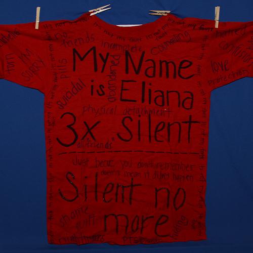 My name is Eliana 3x silent. Silent no more.